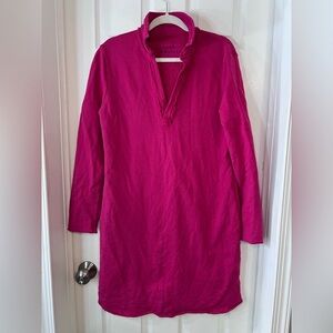 Frank & Eileen Fuchsia Long Sleeve Drees‎ Size Large